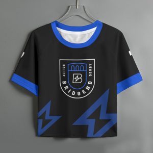 Team Version - Black - Cropped T-Shirt
