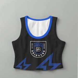 Team Version - Black - Cropped Tank