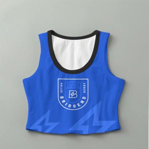 Team Version - Blue - Cropped Tank