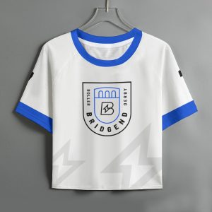 Team Version - White - Cropped T-Shirt
